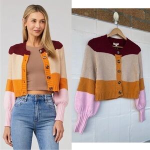 For Love and Lemons Button Up Cardigan